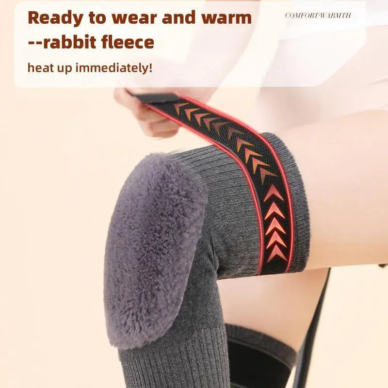 Thick Woolen Blend Warm Relief Thermal Knee Pad Leg Guard