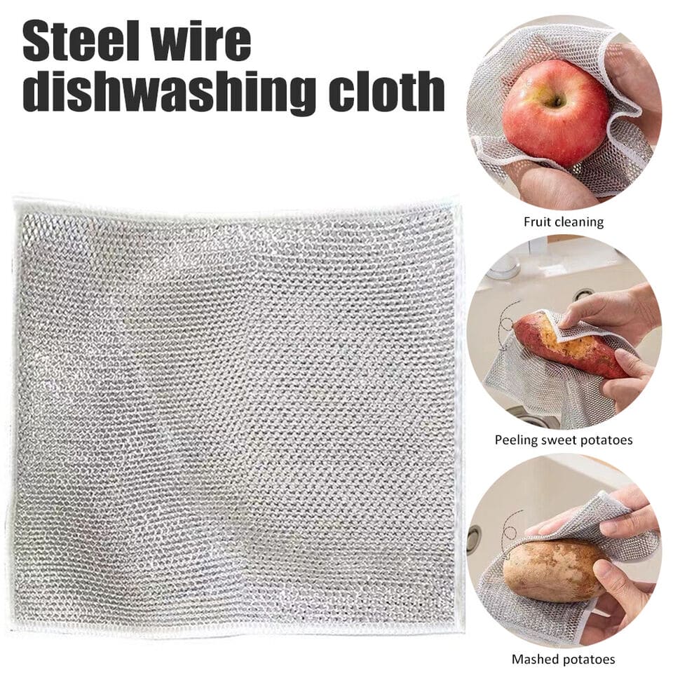 Steel Wire Dishwashing Cloth