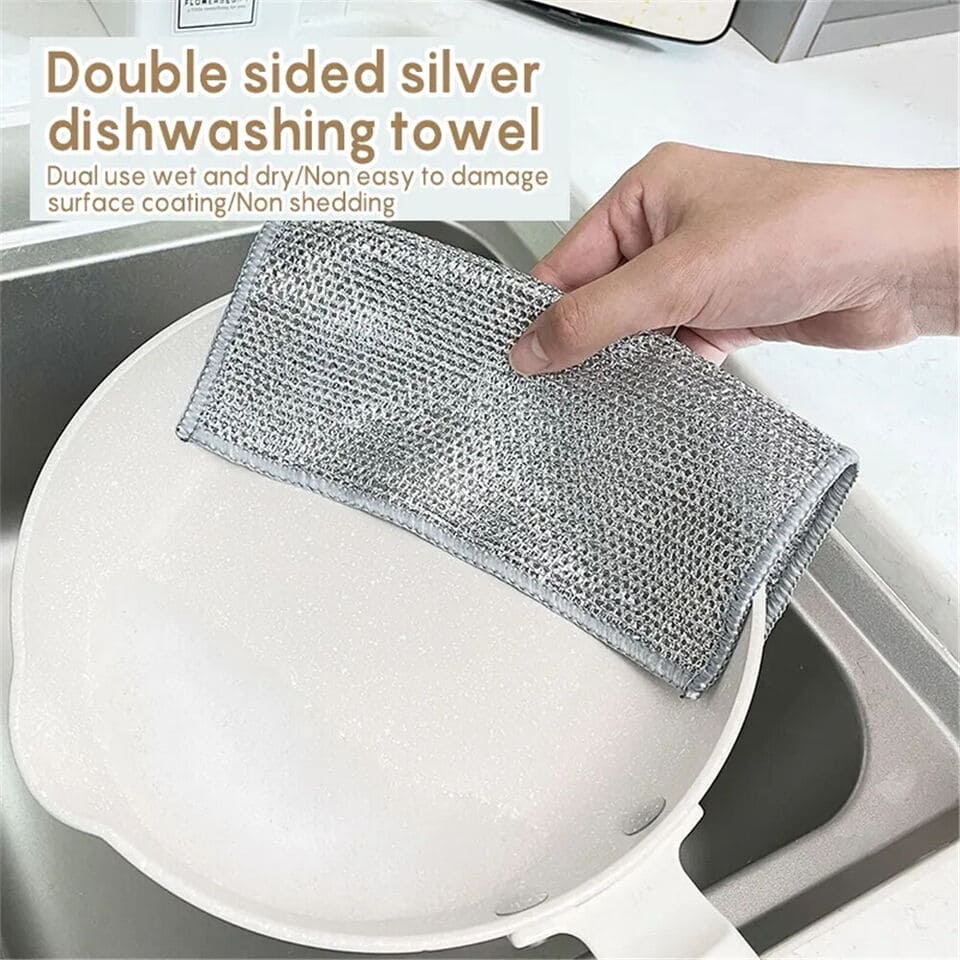 Steel Wire Dishwashing Cloth