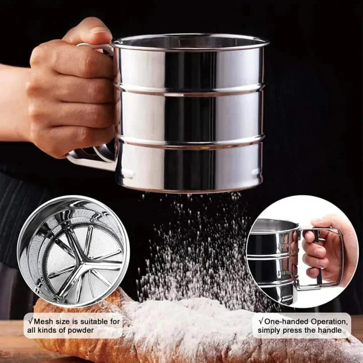 Stainless Steel Flour Sifter (Hot Selling🔥)