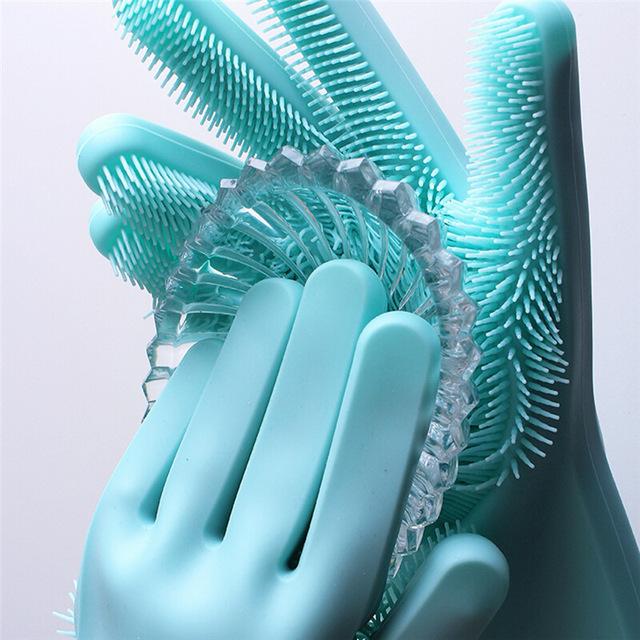 SiliClean™ - Magic Silicone Dishwashing Gloves